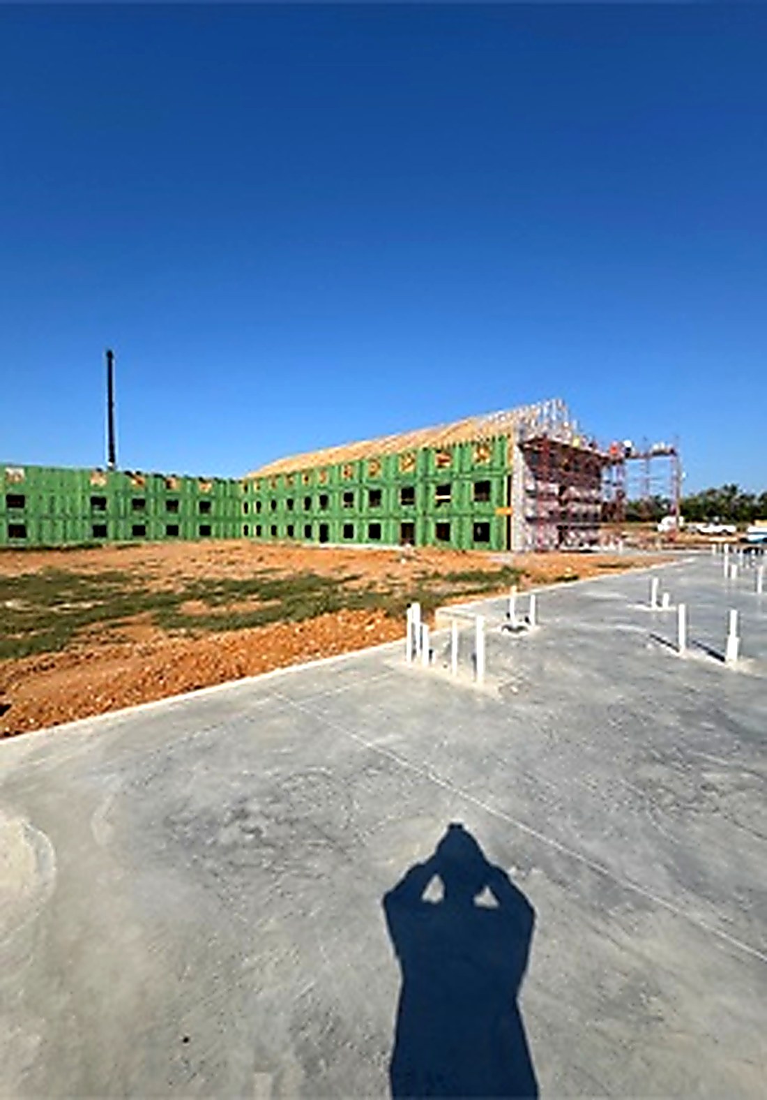 Multifamily apartment construction